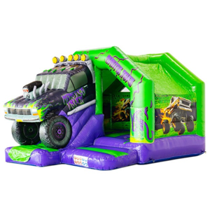 Springkussen Monster Truck Springkussen Monster Truck