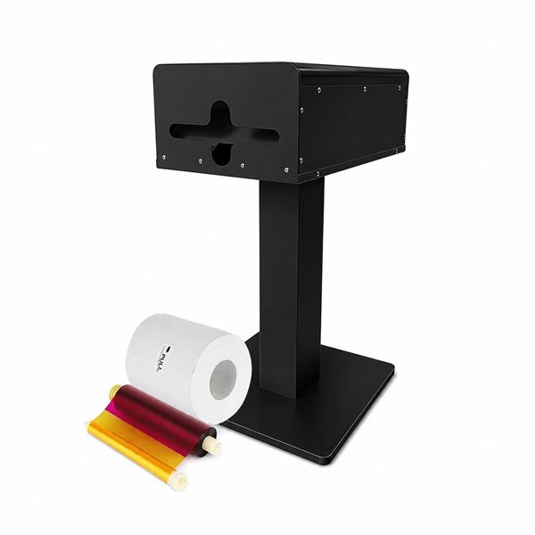 Photobooth printer op standaard - zwart